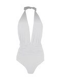 White High Waist Swimsuit/New Spring Summer collection 2023/