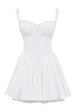 “Milky Mirage’ little baby doll birthday dress.